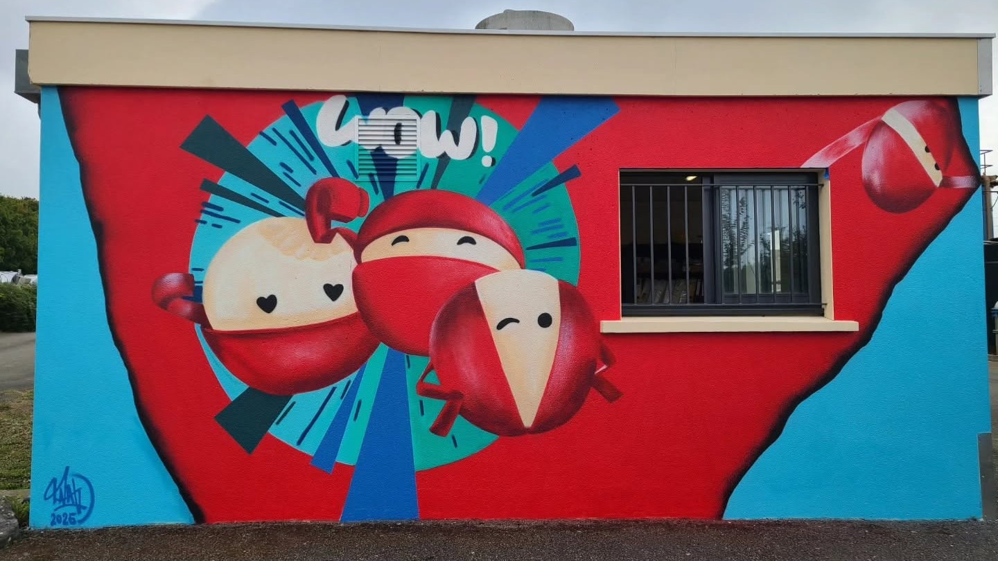 fresque murale pour entreprise